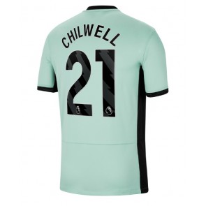 Chelsea Ben Chilwell #21 Koszulka Trzecich 2023-24 Krótki Rękaw